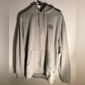 Vans Authentic OG Grey Pull Over Hoodie Sweatshirt Men's Large